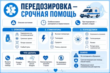 Помощь при передозировке в Дегтярске