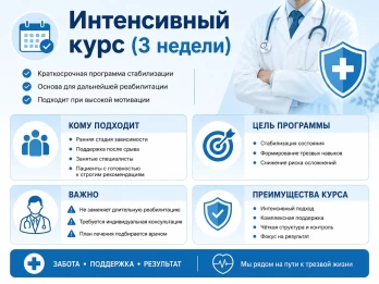 Реабилитация за 21 день в Дегтярске